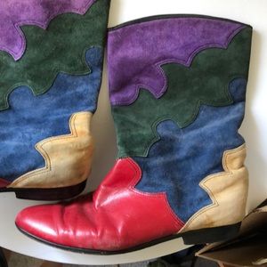 Vintage Suede Boots